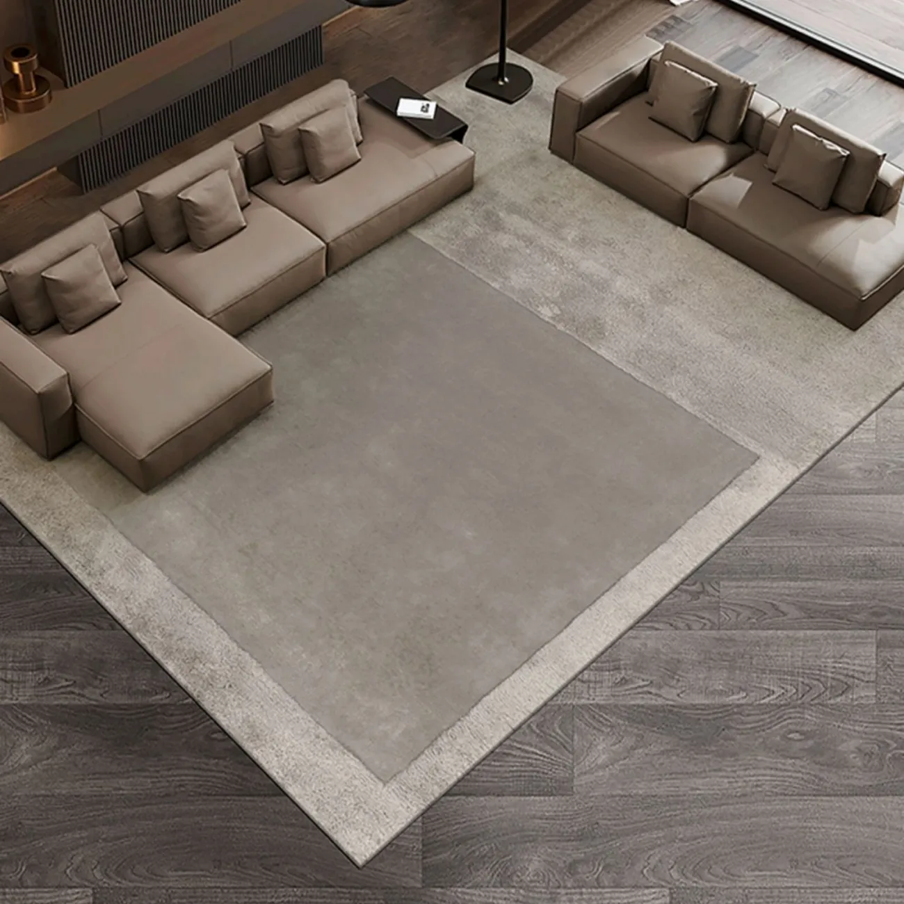 Практичный ковёр ART Design из шерсти KV39365-32