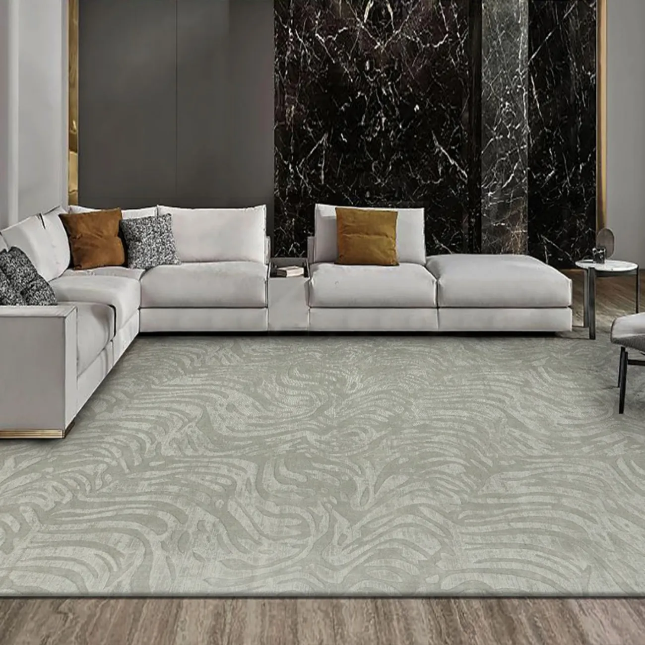 Практичный ковёр ART Design из лиоцеллы KV39366-32 Практичный ковёр ART Design из лиоцеллы KV39366-32