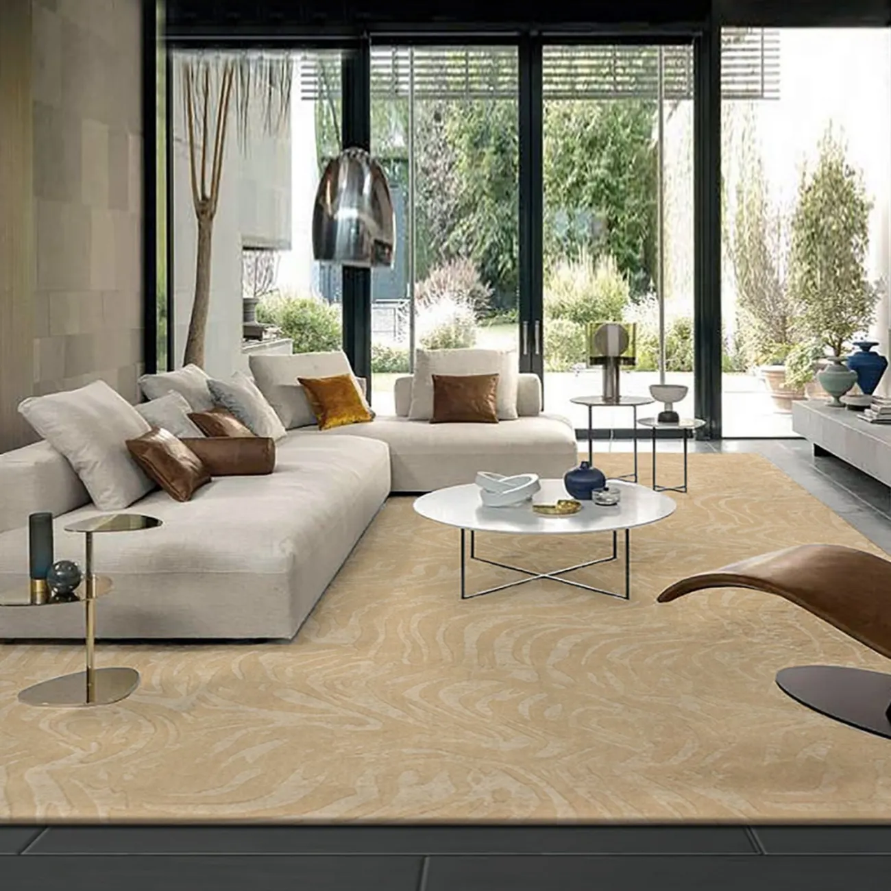 Практичный ковёр ART Design из лиоцеллы KV39366-32 Практичный ковёр ART Design из лиоцеллы KV39366-32