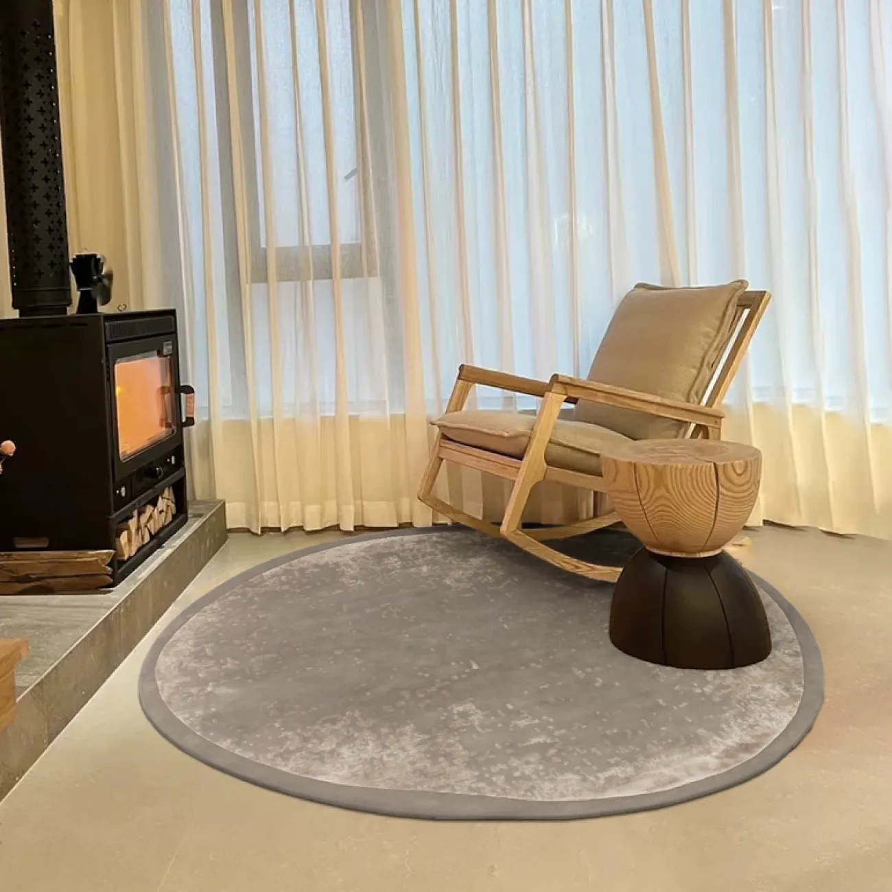 Практичный ковёр ART Design из шерсти KV39368-32