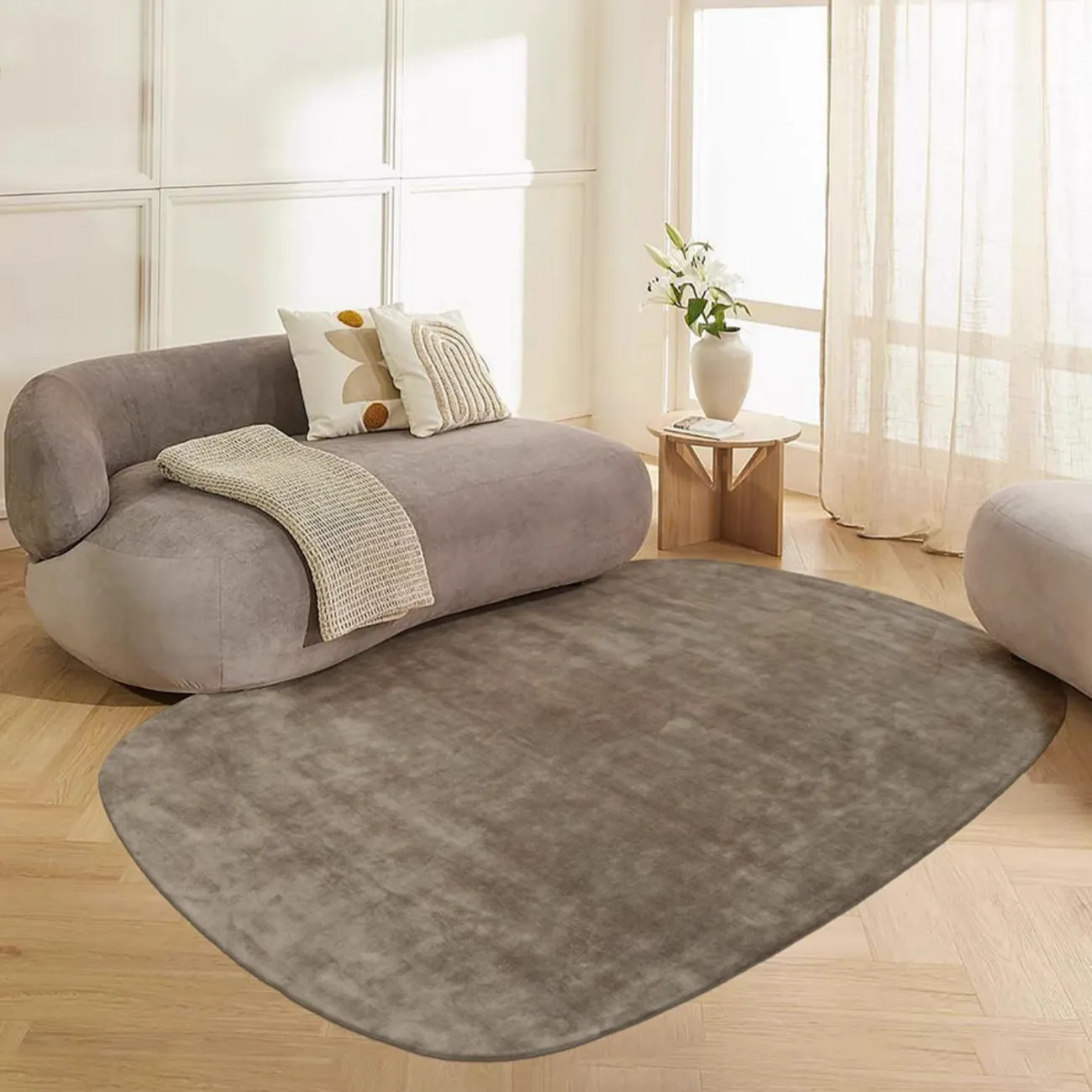 Практичный ковёр ART Design из шерсти KV39368-32