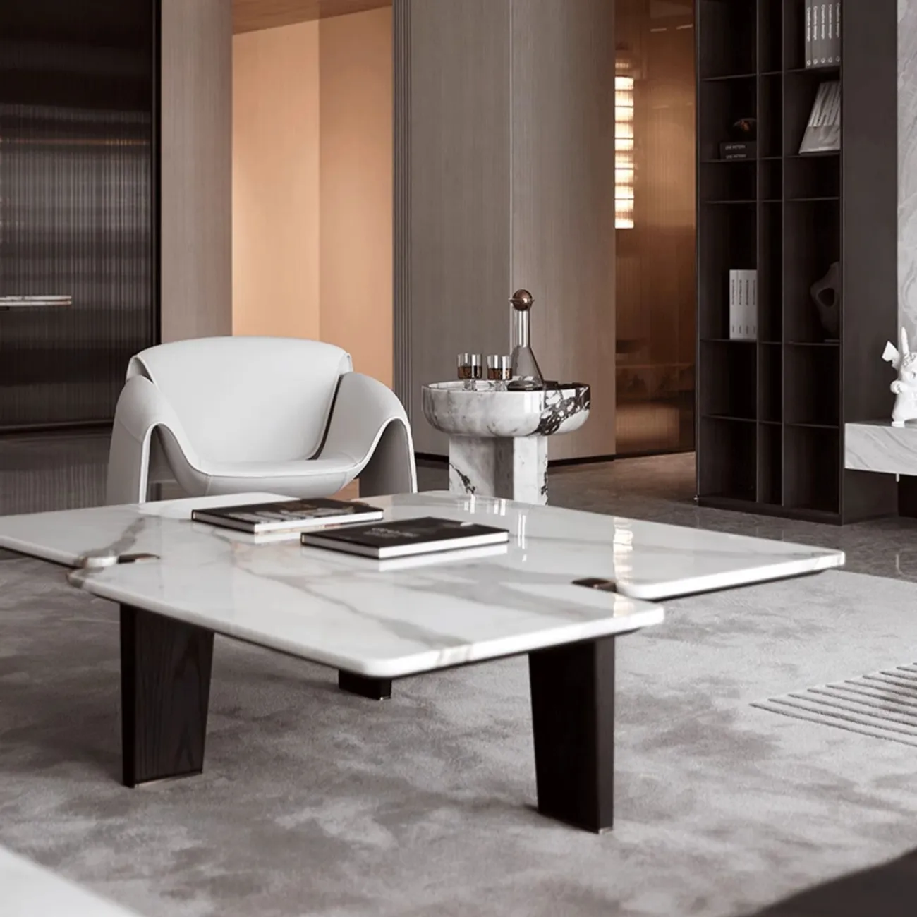 Тёплый ковёр ART Design из шерсти KV39369-32