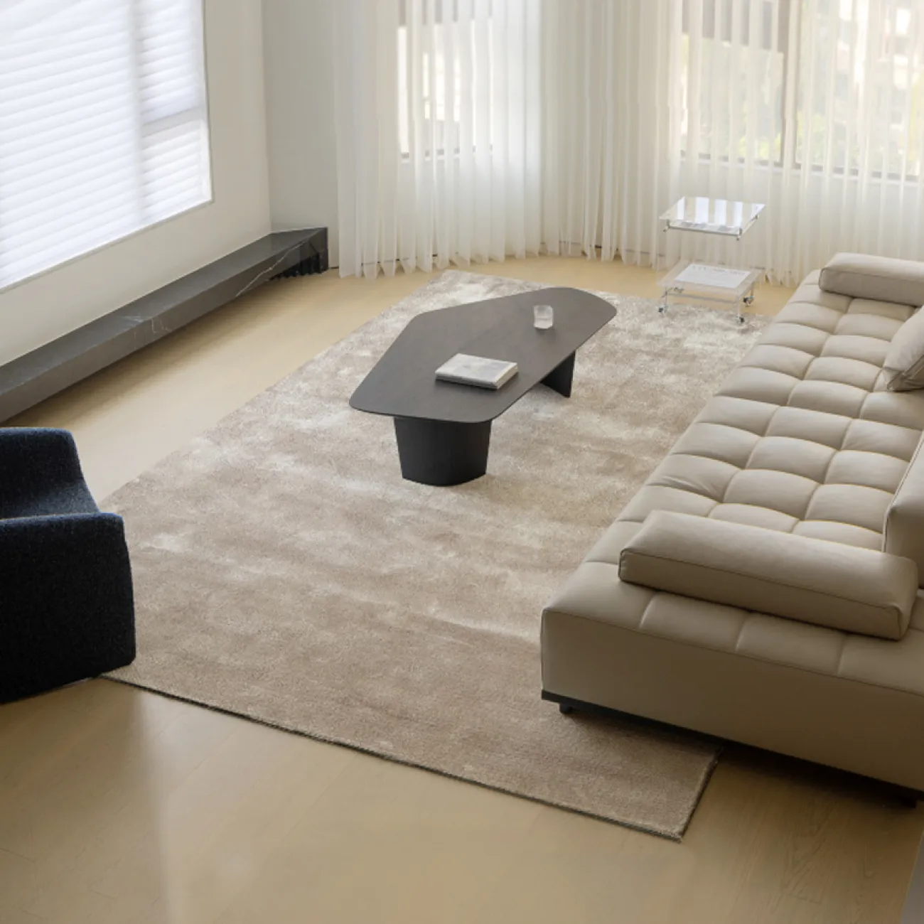 Тёплый ковёр ART Design из лиоцеллы KV39370-32