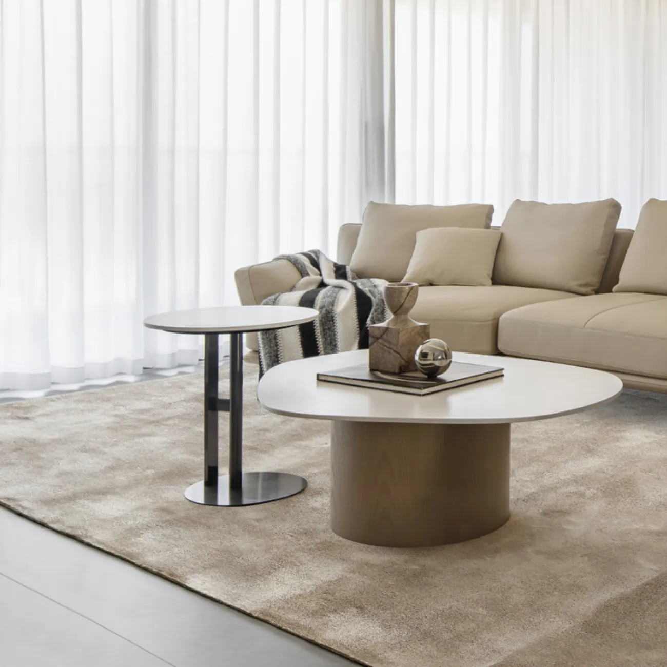 Тёплый ковёр ART Design из лиоцеллы KV39370-32