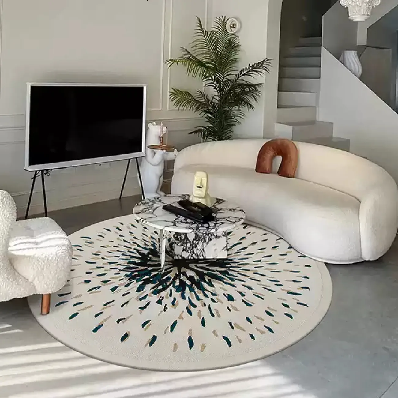 Оригинальный ковёр ART Design из шерсти KV39371-32