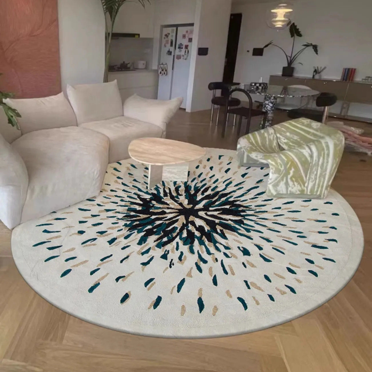 Оригинальный ковёр ART Design из шерсти KV39371-32