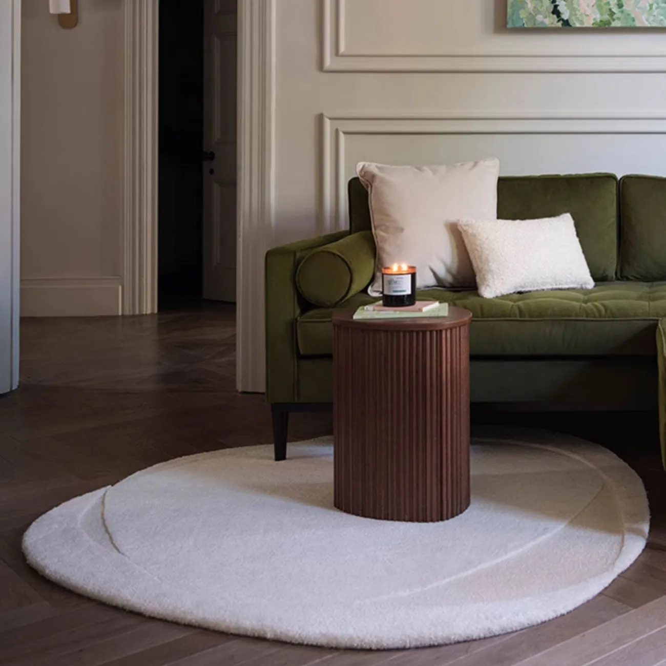 Оригинальный ковёр ART Design из шерсти KV39373-32