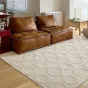 Ковёр с оригинальной фактурой ART Design из шерсти KV39374-32