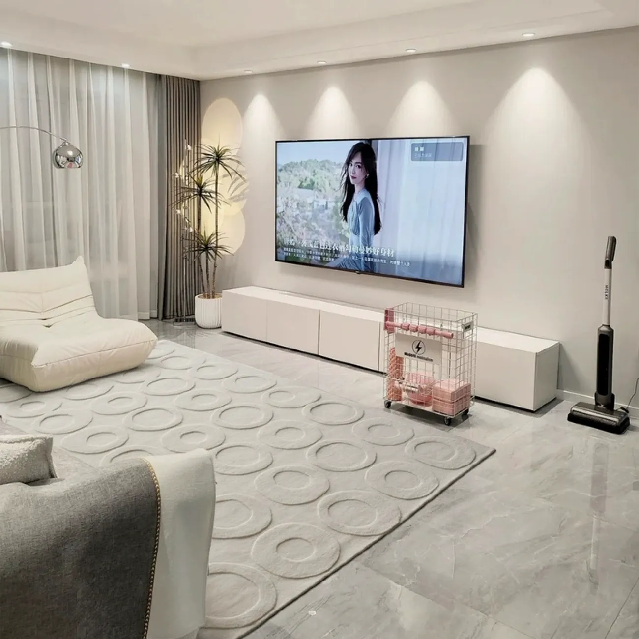 Ковёр с оригинальной фактурой ART Design из шерсти KV39374-32