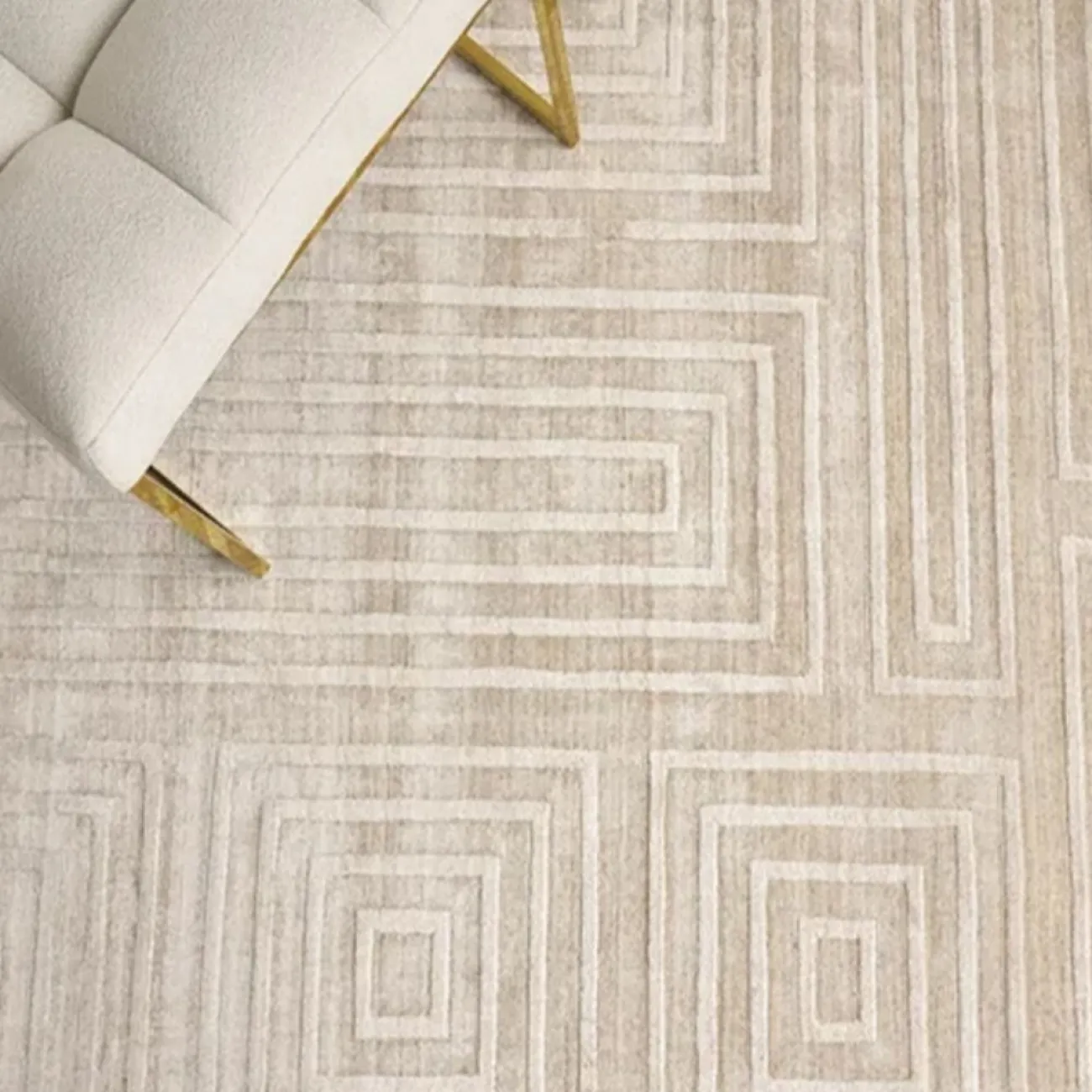 Тёплый ковёр ART Design из лиоцеллы KV39375-32