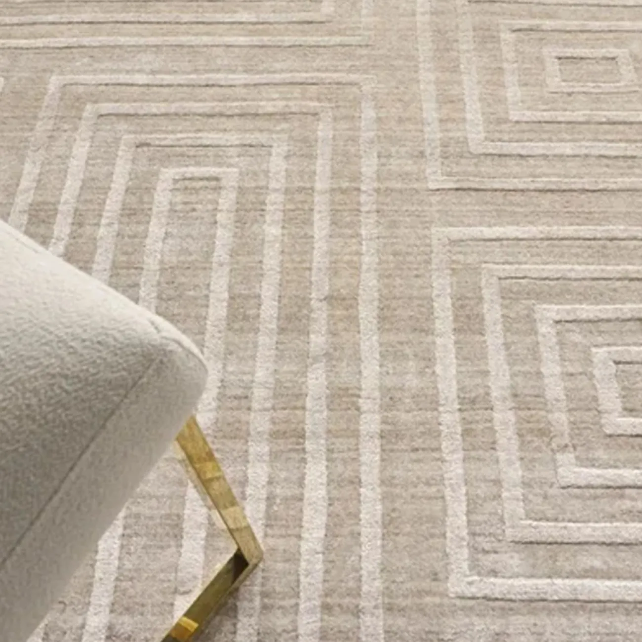 Тёплый ковёр ART Design из лиоцеллы KV39375-32