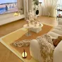 Тёплый ковёр ART Design из премиальной шерсти KV39377-32