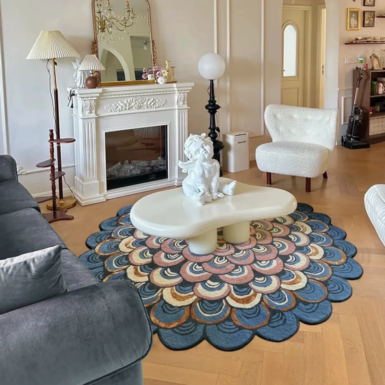 Оригинальный ковёр ART Design из шерсти KV39379-32 Оригинальный ковёр ART Design из шерсти KV39379-32