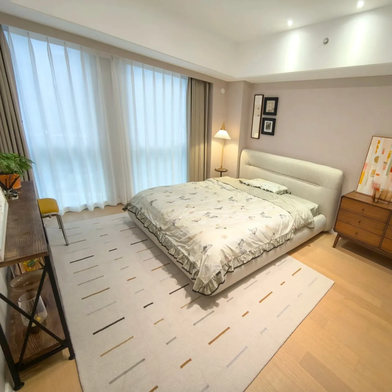 Тёплый ковёр ART Design из премиальной шерсти KV39380-32