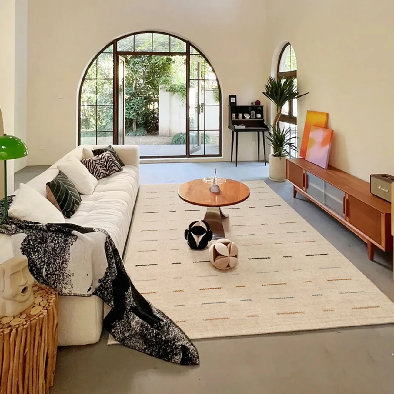 Тёплый ковёр ART Design из премиальной шерсти KV39380-32