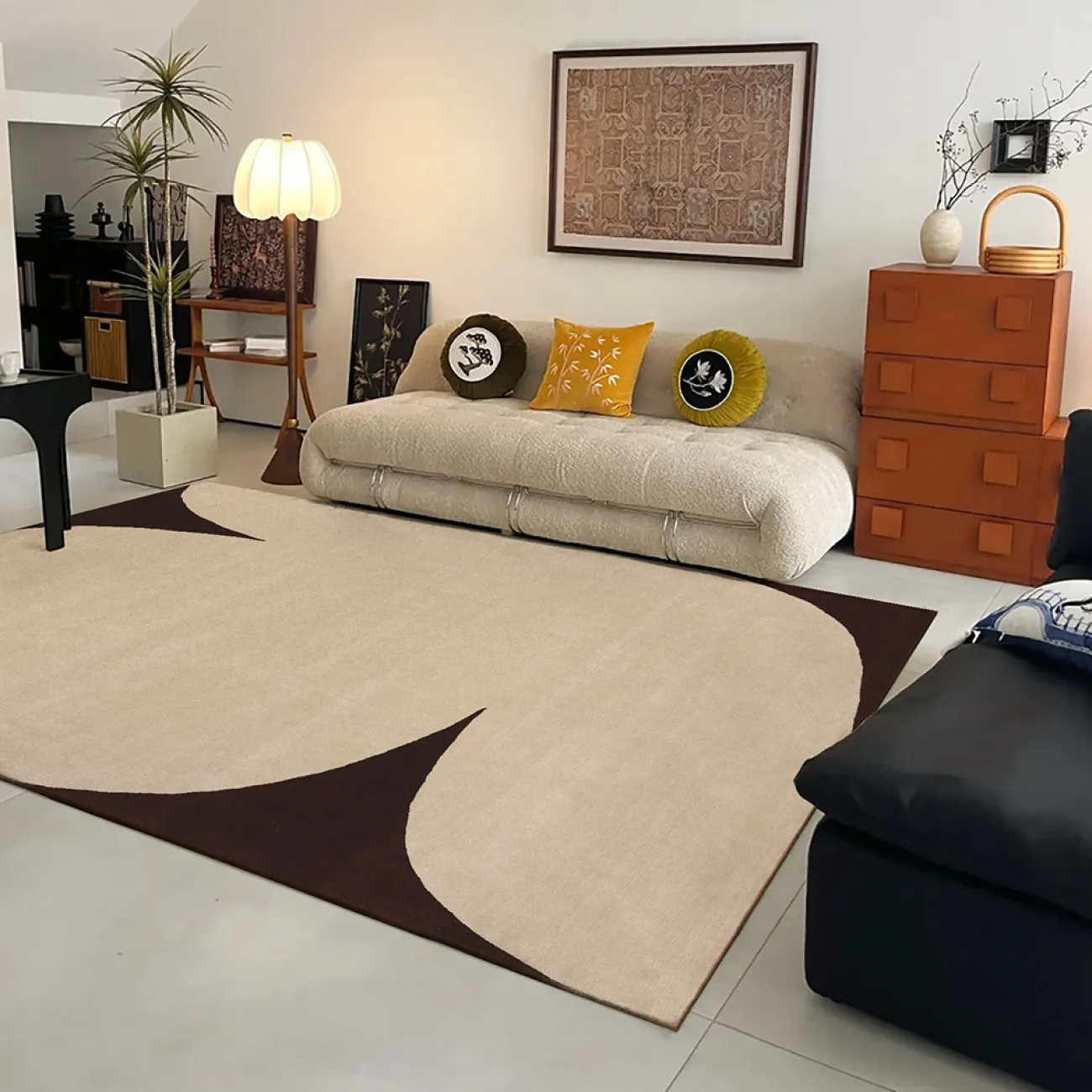 Тёплый ковёр ART Design из премиальной шерсти KV39381-32