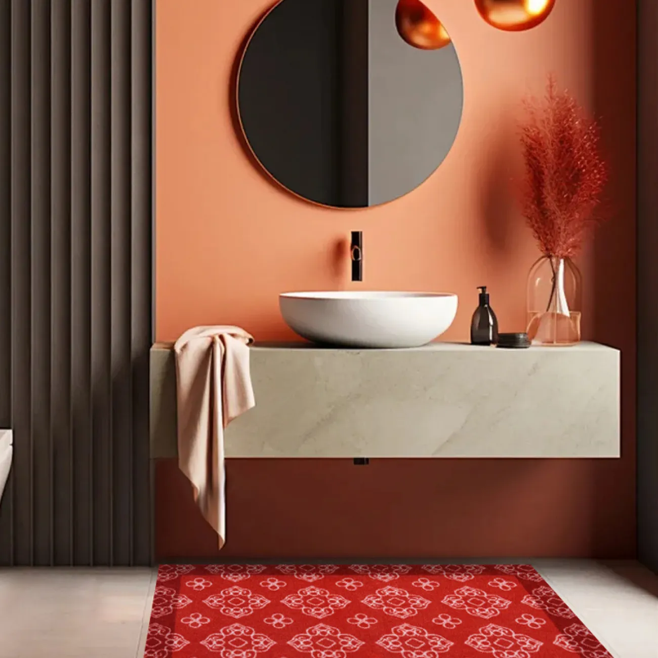 Яркий ковёр ART Design из нейлона KV39382-32