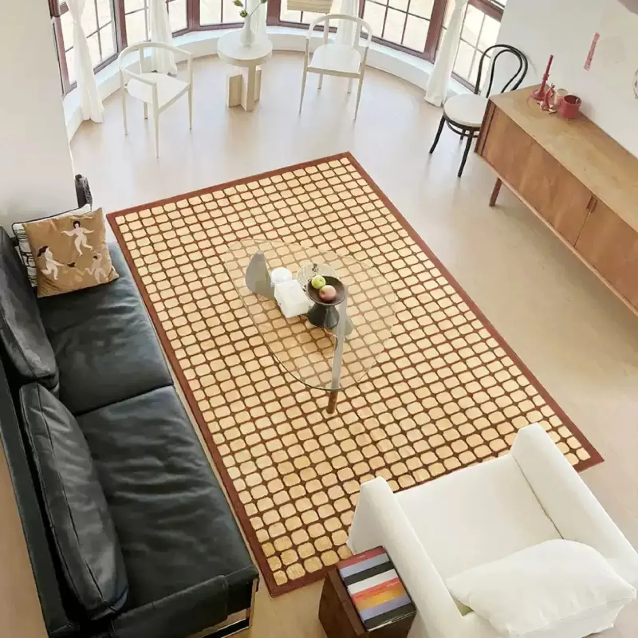 Практичный ковёр ART Design из полиэстера KV39383-32