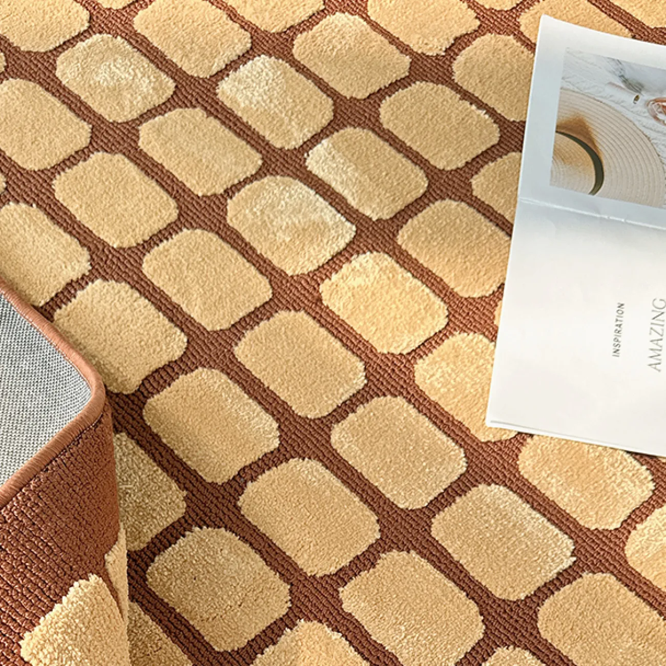 Практичный ковёр ART Design из полиэстера KV39383-32