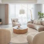 Тёплый ковёр ART Design из лиоцеллы KV39384-32