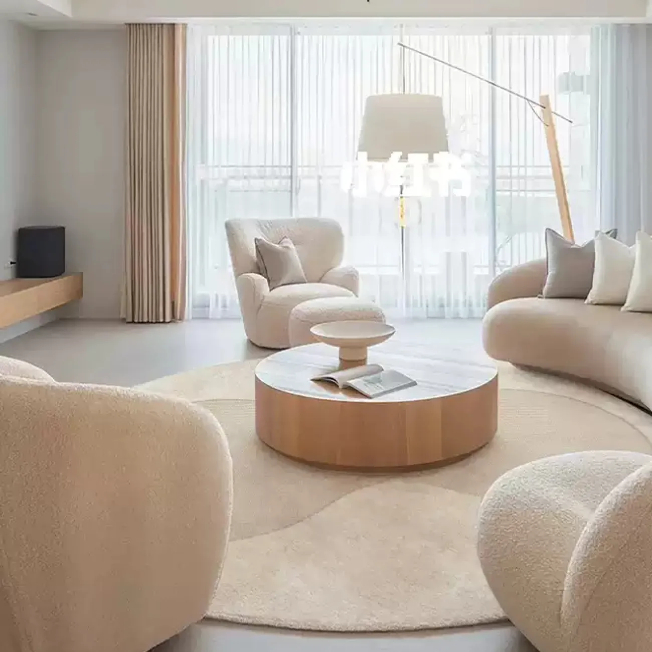 Тёплый ковёр ART Design из лиоцеллы KV39384-32