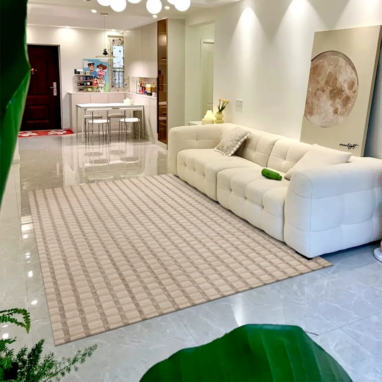 Практичный ковёр ART Design из качественной шерсти KV39385-32