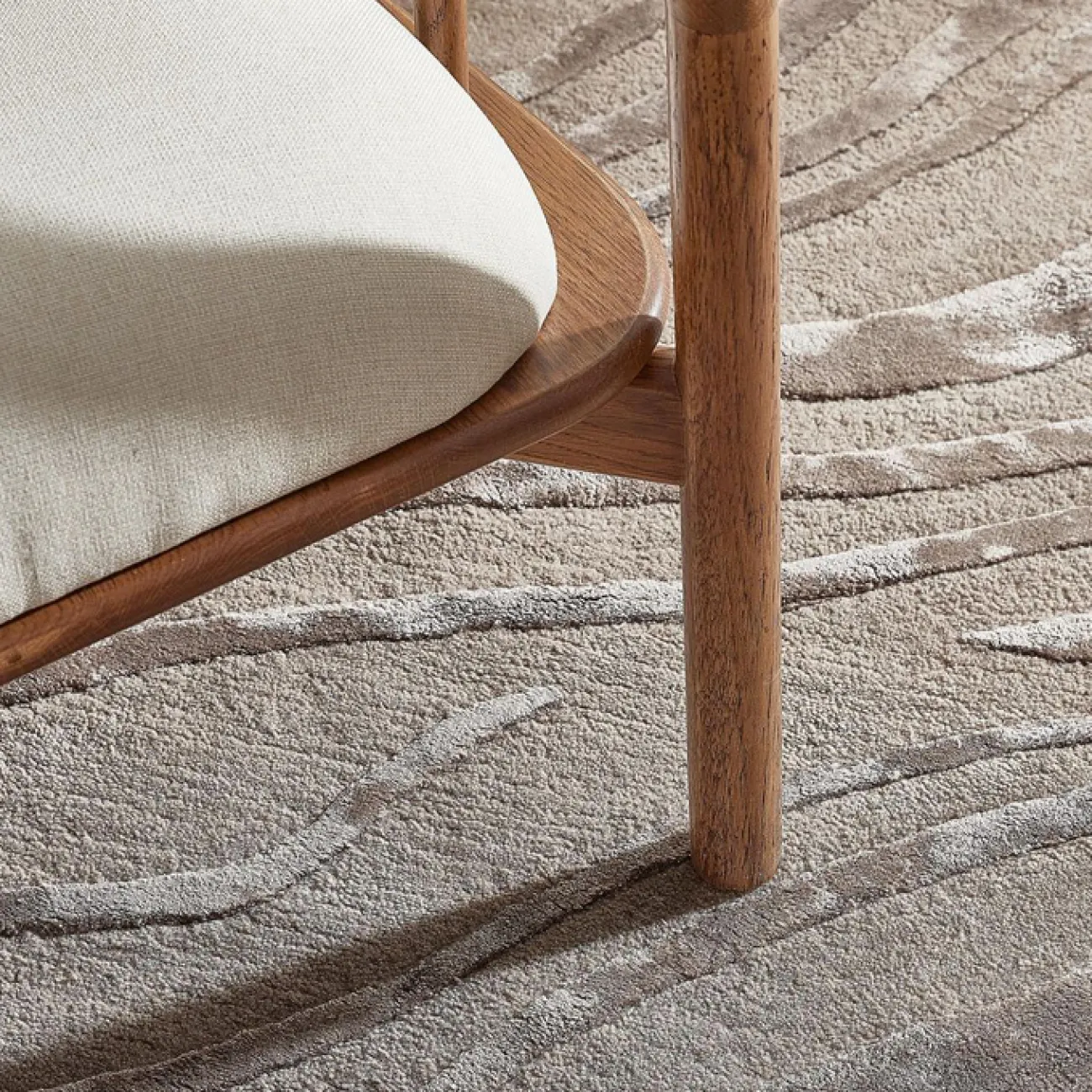 Практичный ковёр ART Design из качественной шерсти KV39386-32