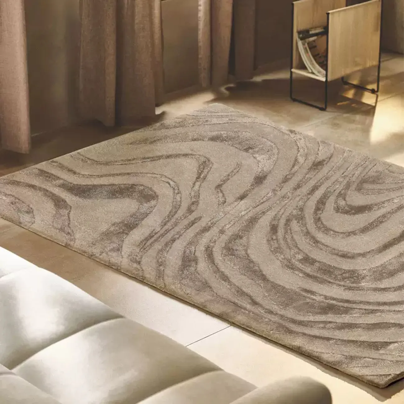 Практичный ковёр ART Design из качественной шерсти KV39386-32