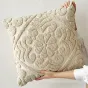 Декоративная подушка ART Design из бархата с трёхмерным тиснением PD39387-32