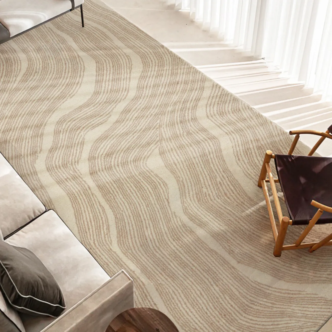 Практичный ковёр ART Design из качественной шерсти KV39388-32 Практичный ковёр ART Design из качественной шерсти KV39388-32