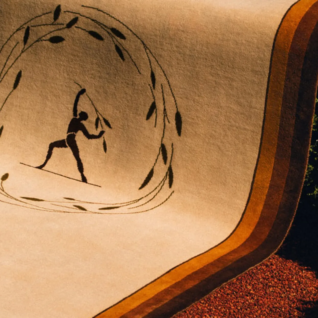 Роскошный ковёр "Греция" ART Design из премиальной шерсти KV39389-32