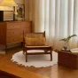 Ковёр с цветочной фактурой ART Design из премиальной шерсти KV39391-32