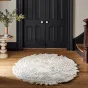 Ковёр с цветочной фактурой ART Design из премиальной шерсти KV39391-32