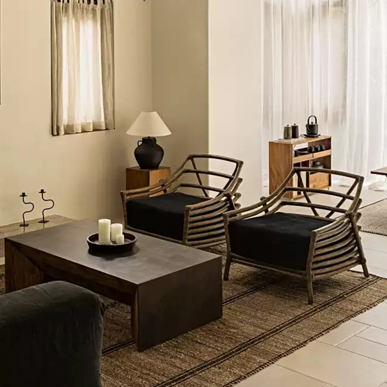 Тёплый ковёр ART Design из премиальной шерсти ручной работы KV39392-32