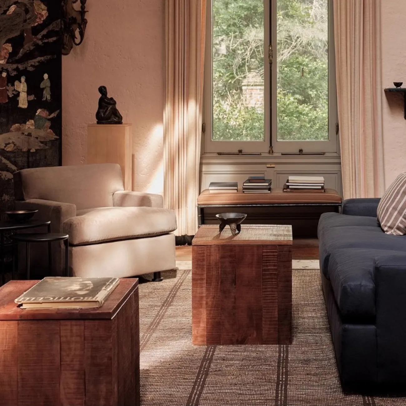 Тёплый ковёр ART Design из премиальной шерсти ручной работы KV39392-32