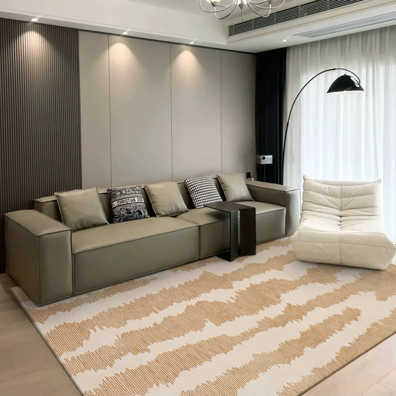 Роскошный ковёр ART Design из шёлка KV39393-32