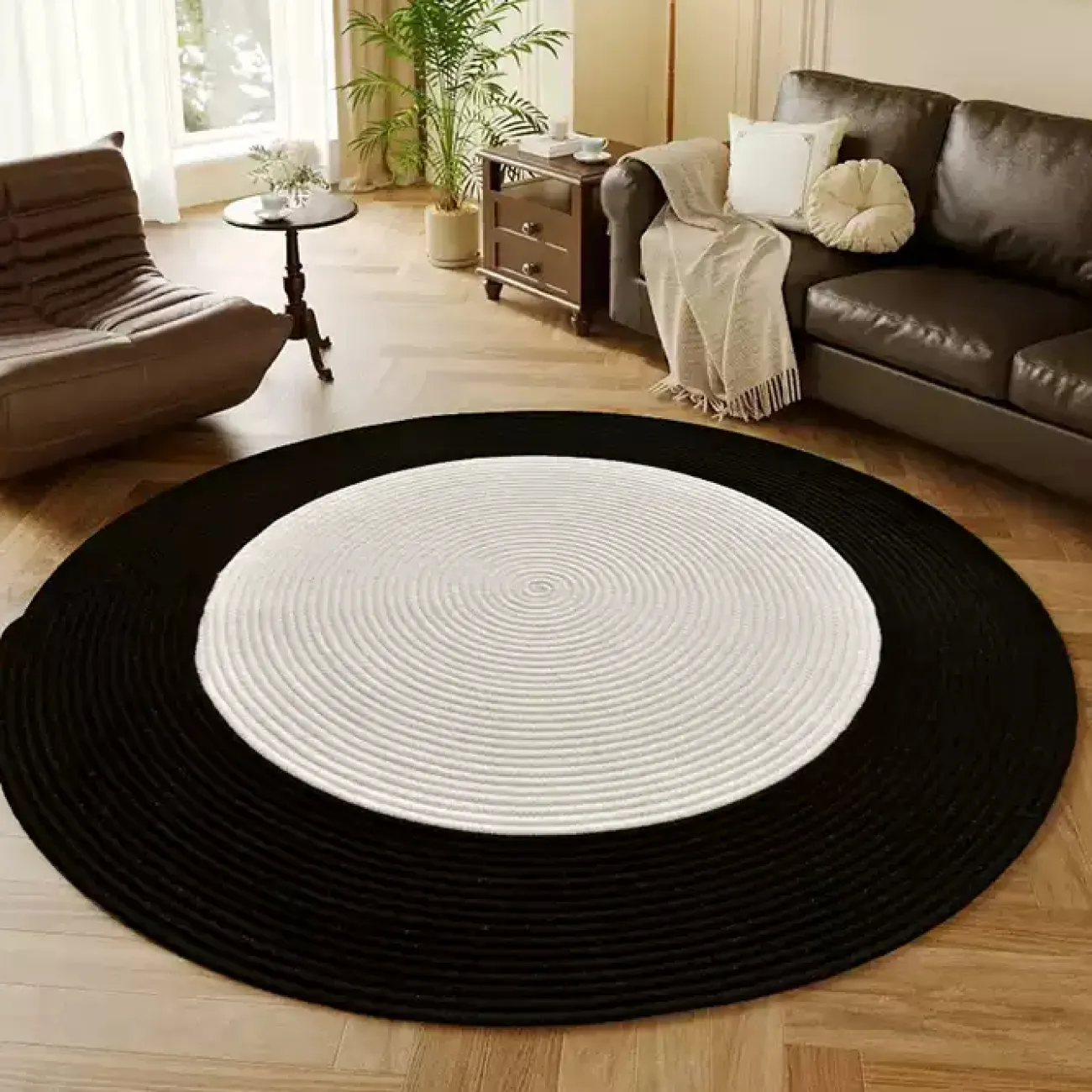 Тёплый ковёр ART Design из качественной шерсти KV39395-32