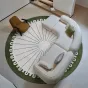 Тёплый ковёр ART Design из искусственной шерсти KV39402-32