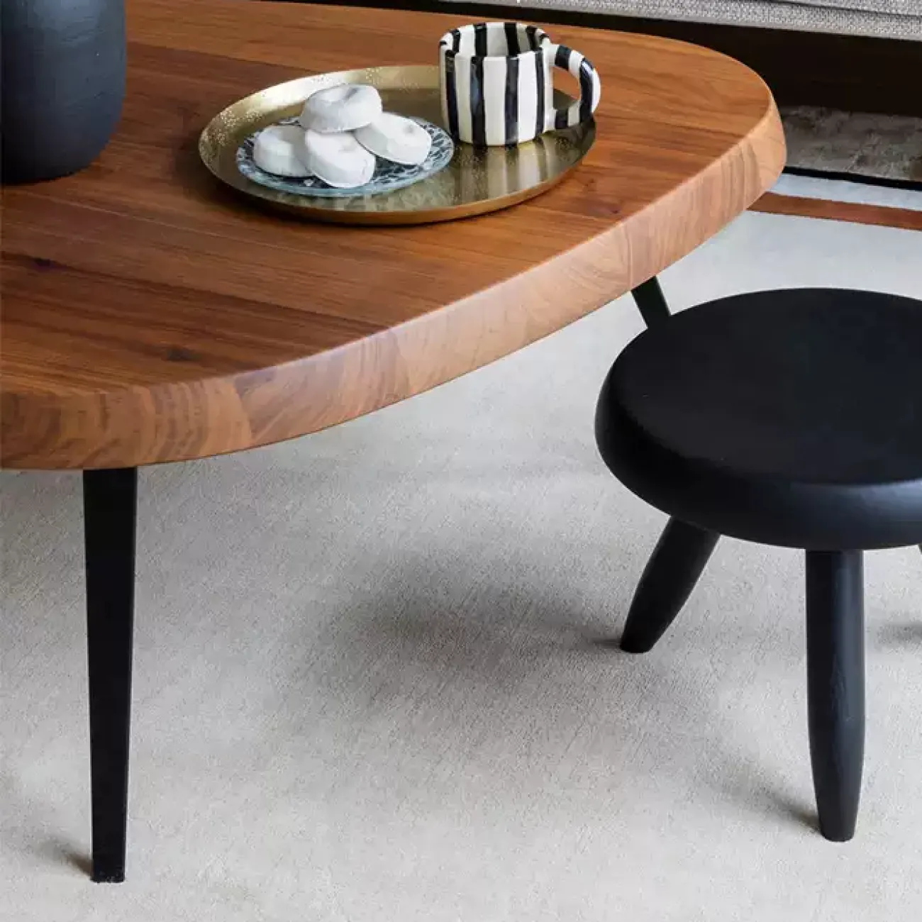 Практичный ковёр ART Design из шерсти KV39403-32