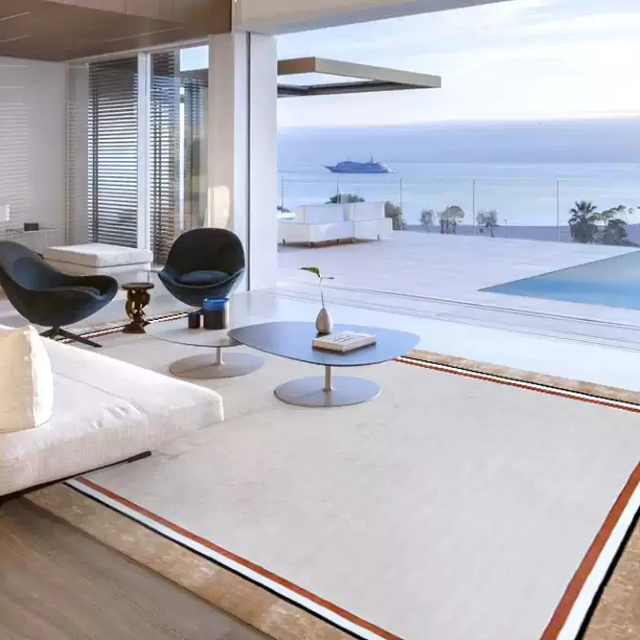 Практичный ковёр ART Design из шерсти KV39403-32