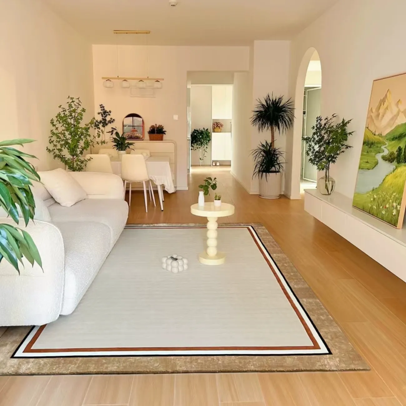 Практичный ковёр ART Design из шерсти KV39403-32