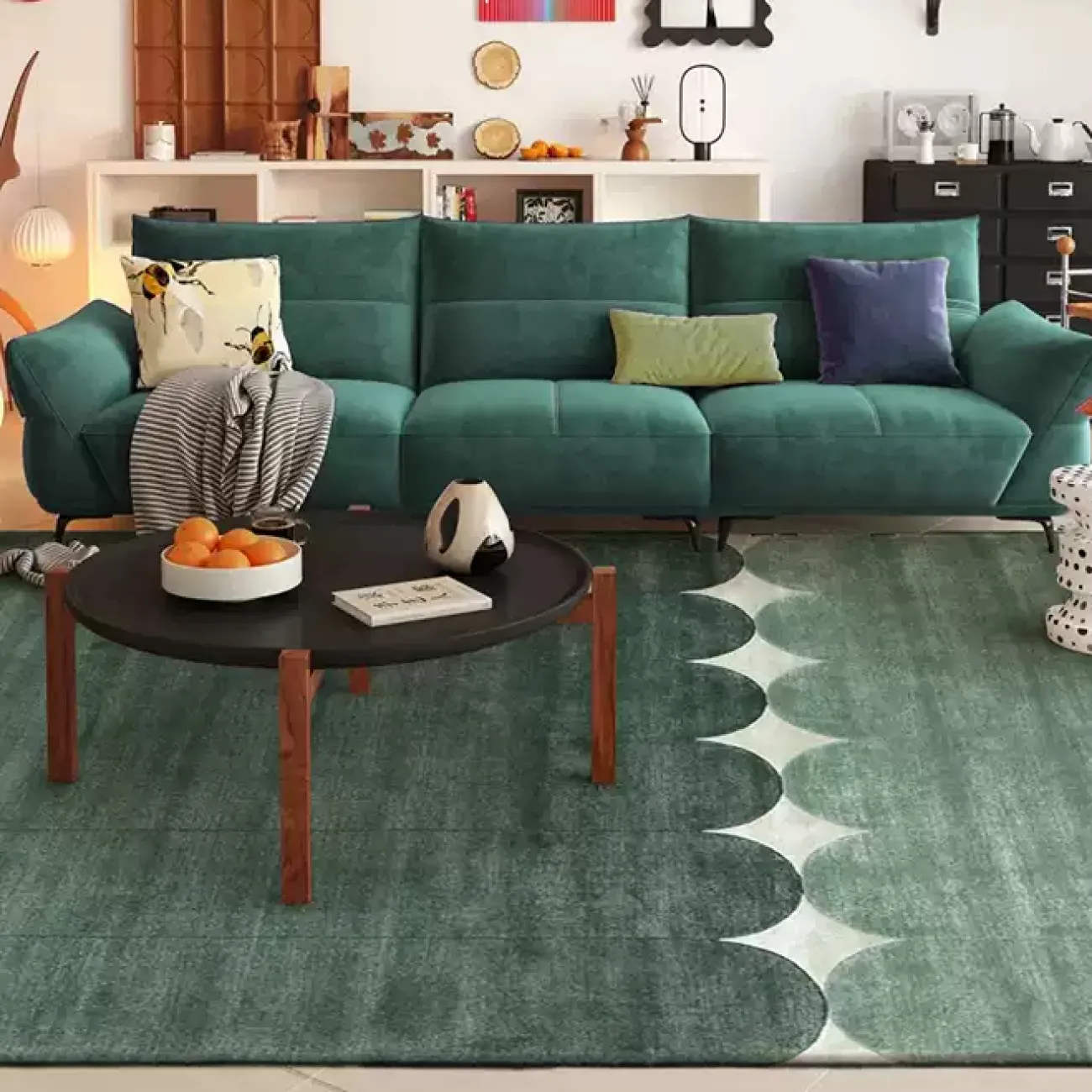 Практичный ковёр ART Design из мононити KV39404-32