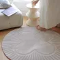 Тёплый ковёр ART Design из шерсти KV39408-32