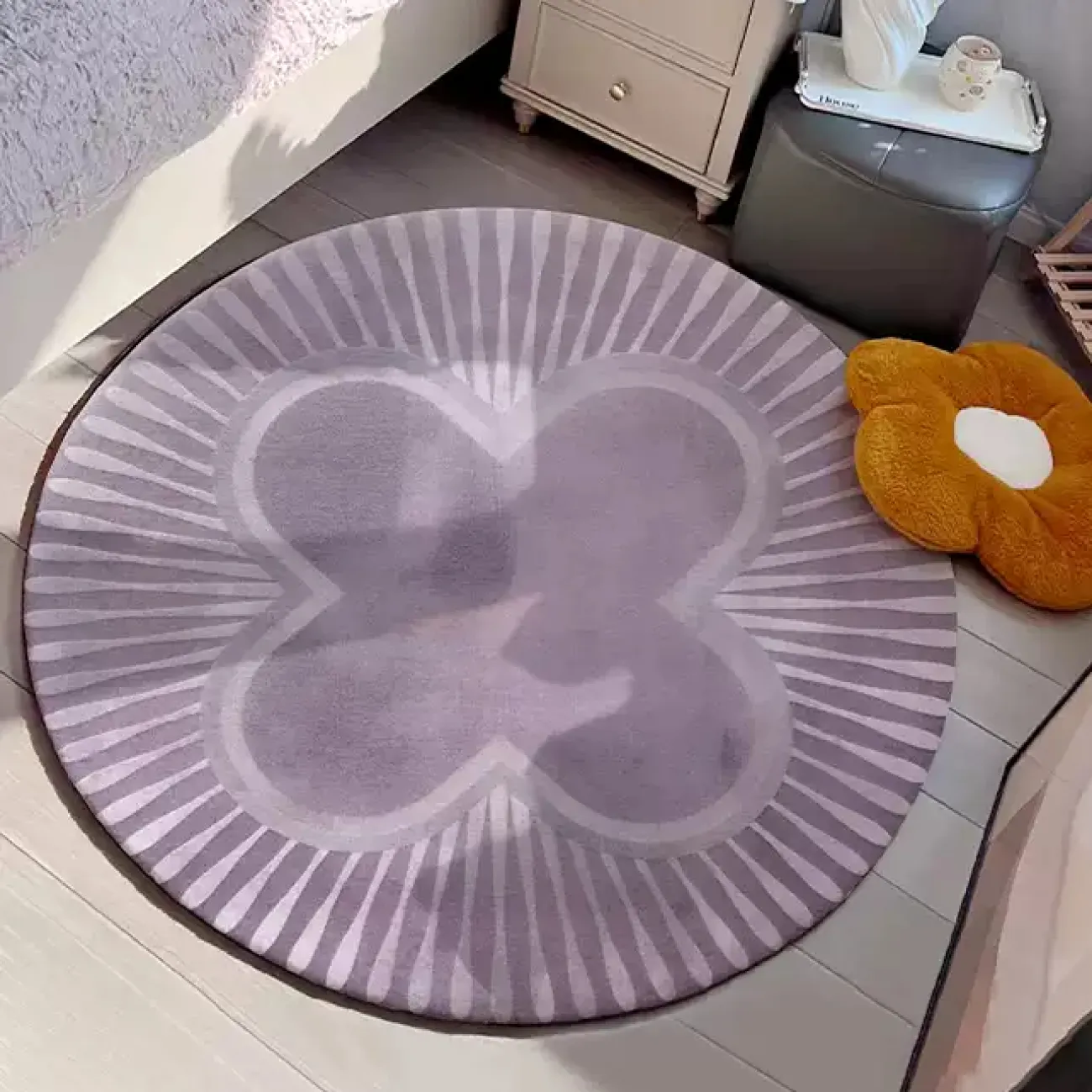 Тёплый ковёр ART Design из шерсти KV39408-32