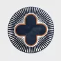 Тёплый ковёр ART Design из шерсти KV39408-32