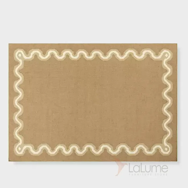 Практичный ковёр ART Design из качественной шерсти KV39411-32