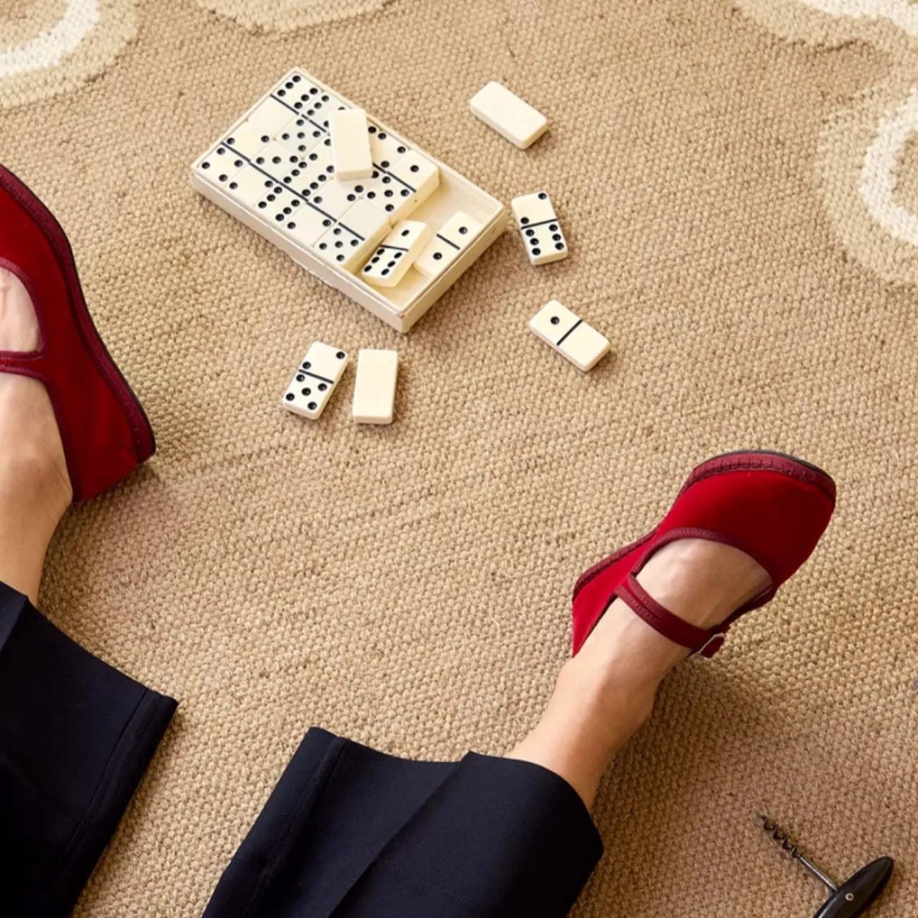 Практичный ковёр ART Design из качественной шерсти KV39411-32