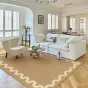 Практичный ковёр ART Design из качественной шерсти KV39411-32