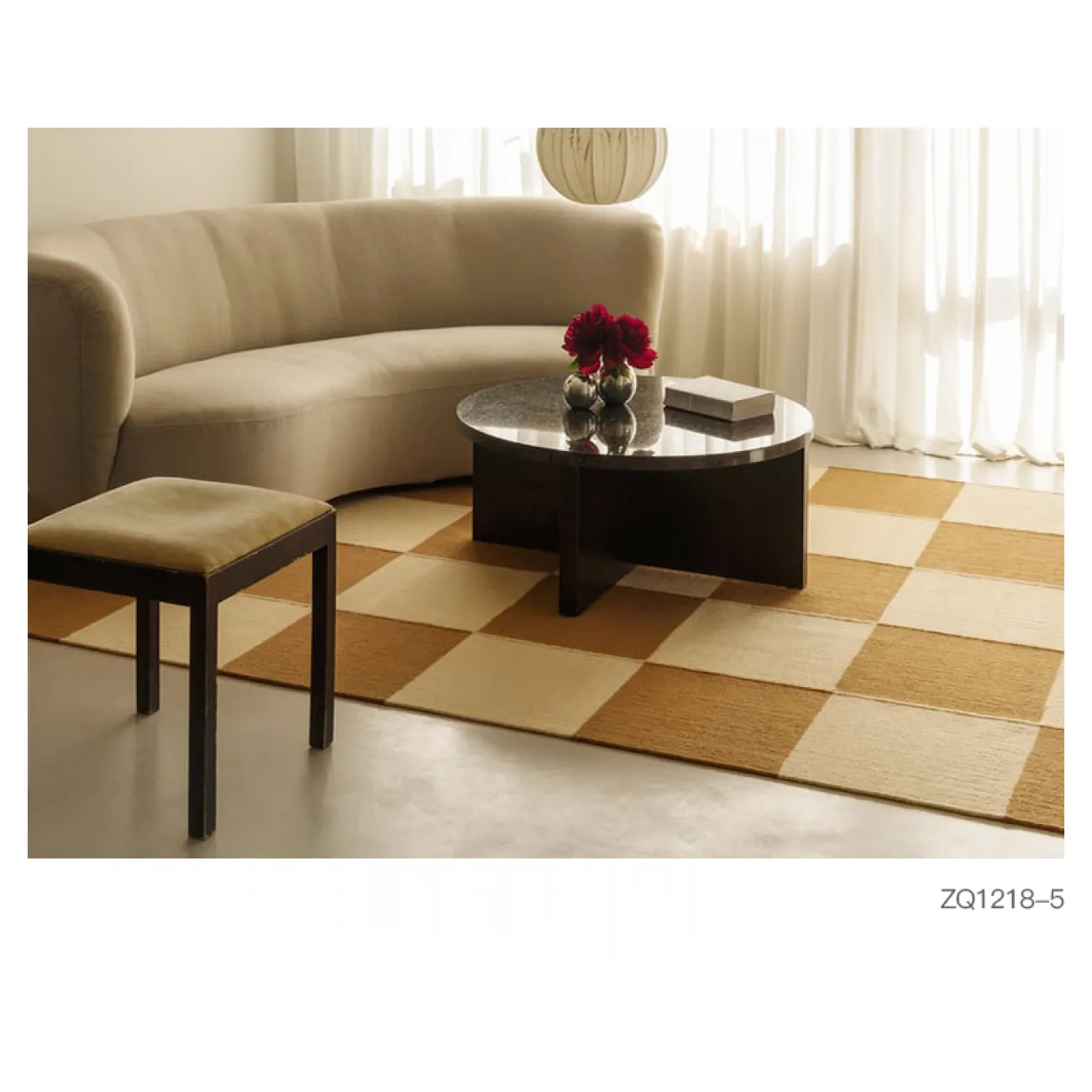 Оригинальный ковёр ART Design из премиальной шерсти KV39413-32