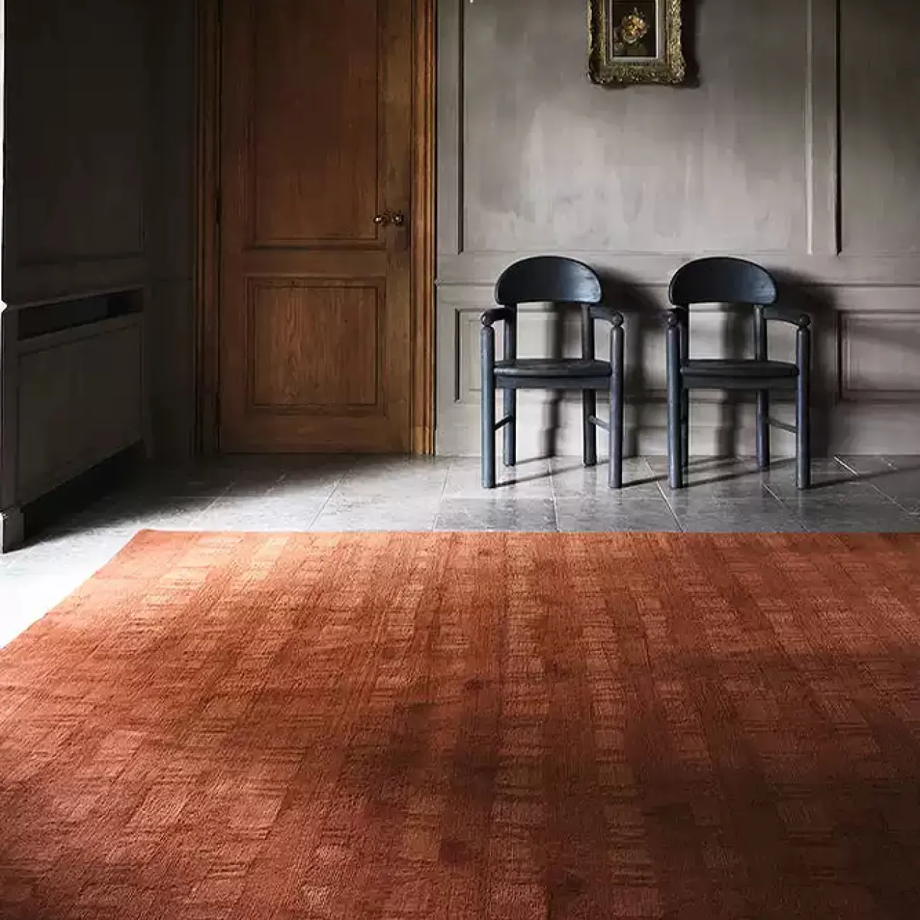 Однотонный ковёр ART Design из премиальной шерсти KV39414-32